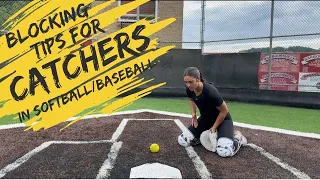 Blocking Tips For Catchers In Softball/Baseball