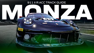 PORSCHE 911 R II GT3 ACC TRACK GUIDE | EP 5 MONZA