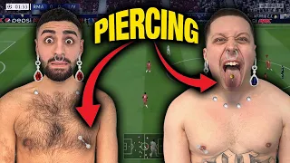 EA FC 24 MATCH endet IN AGRESSIONEN + VERLIERER MUSS PIERCING STECHEN | Jordan & Semih