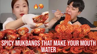 SPICY mukbangs that make your mouth WATER