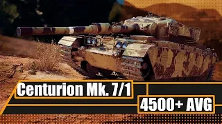 Centurion Mk. 7/1 - На Фугасах с 4500+ AVG
