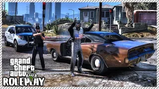 GTA 5 Roleplay - 'JUNKYARD' Dodge Charger Police Chase | RedlineRP #584