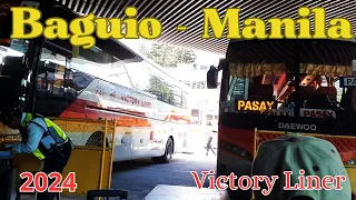 VICTORY LINER BUS | COMFORTABLE BUS RIDE TO PASAY FROM BAGUIO 2024