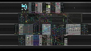 Sequenced Ambient patch in VCV Rack