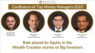 Role played by Equity in the Wealth Creation stories of big investors | PMS AIF WORLD
