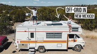 RV Camping IN THE DESERT!? - Our First Time Overnight Backcountry Parking on Public Land!