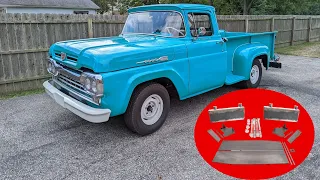 1960 Ford F100 Crown Vic Swap Kit! (How To) Pt2
