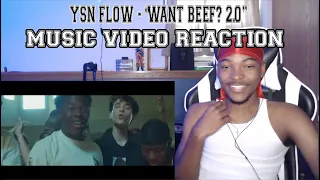 YSN Flow - "Want Beef? 2.0" (Official Music Video) - REACTION