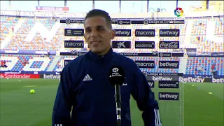 Calentamiento Levante UD vs Cádiz CF