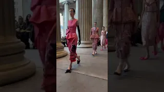 finale erdem Spring-summer 2024 Fashion show 🤎 #erdem