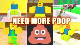 💩 NEED MORE POOP 💩 *All Endings, Badges and Full Walkthrough* Roblox