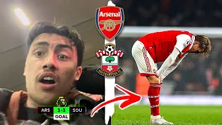 LAST MINUTE EQUALISER IN SIX GOAL THRILLER!👀 Arsenal 3-3 Southampton Match Day Vlog