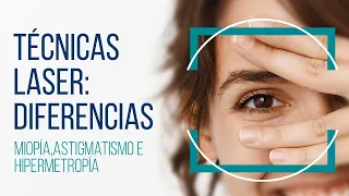 Cirugia refractiva para corregir miopia, hipermetropia y astigmatismo, resumen de tecnicas