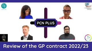 GP contract review 2022/23 with PCN PLUS