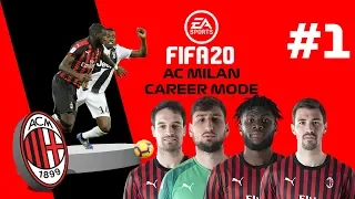 [WASD.TV Streams] - FIFA 20 AC Milan Career Mode #1