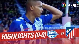 Highlights Deportivo Alavés vs Atlético de Madrid (0-0)