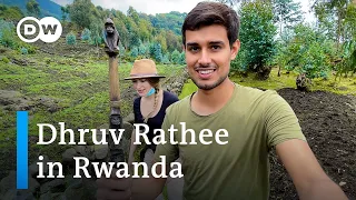 Watching Gorillas in Africa | Dhruv Rathee in the Rwandan Jungle