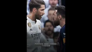 Messi vs Ramos ☠️ ⚠️ || #shorts #edit #ramos #messi #football