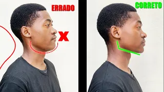 COMO ter um ROSTO de MODELO | jawline e Mewing