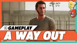 A Way Out - Official E3 2017 Gameplay Trailer [HD] | EA Play Press Conference