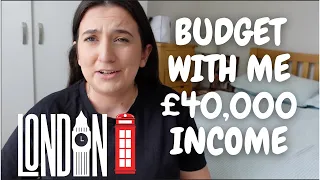 How I Budget My £40k Salary in London 2022