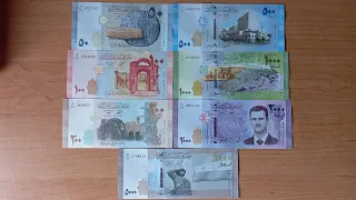 1️⃣4️⃣.  ПОПОЛНЕНИЕ  КОЛЛЕКЦИИ БАНКНОТАМИ  СИРИИ  🇸🇾🇸🇾🇸🇾🇸🇾🇸🇾🇸🇾🇸🇾 / 🇸🇾🇸🇾🇸🇾 SYRIAN 🇸🇾 BANKNOTES 🇸🇾🇸🇾🇸🇾