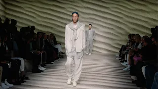 The Giorgio Armani Spring Summer 2023 Menswear Fashion show