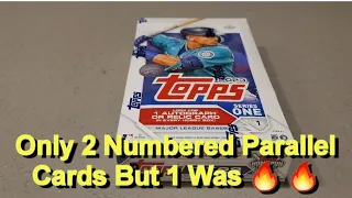 Huge Rookie Parallel 2023 Topps Baseball Series 1 Hobby Box!