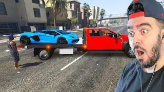 BÜTÜN HIZLI ARABALARI ÇEKICI ILE KAÇIRDIM - GTA 5 MODS