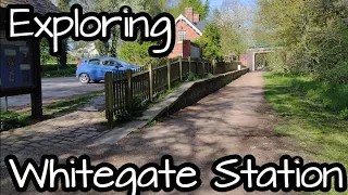 Exploring Whitegate Railway Station - disused closed abandoned - Winsford Northwich Whitegate Way