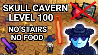 INSANE NEW Mr. Qi Challenge | Skull Cavern Level 100 | No Food & No Stairs |  Stardew Valley 1.5