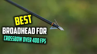 Best Broadhead for Crossbow Over 400 Fps in 2023 [Top 7 Reviews] - 2 & 3 Blade Crossbow