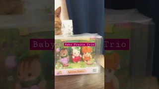My new Calico Critters/ Sylvanian Families Baby Trio sets have arrived 🎉