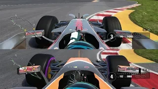 F1 2017 Car Comparison - 2008 Mclaren Mercedes vs 2017 Mclaren Honda (WHICH IS FASTER?)