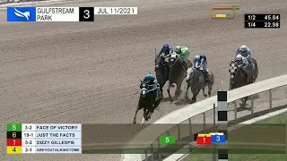 Gulfstream Park Carrera 3 - 11 de Julio 2021