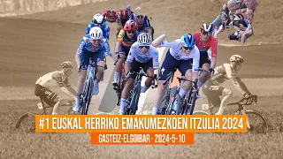 #1 ITZULIA WOMEN 2024 | GASTEIZ-ELGOIBAR | UCI WOMEN WORLD TOUR