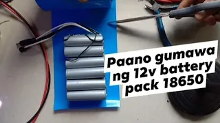 How to build 12v battery pack 18650 with Bms (3s 4p)