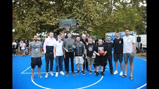 Otovoren košarkaški teren Novica Veličković