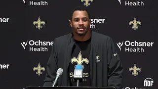 Saints S Johnathan Abram talks staying ready for opportunity and limiting Bucs offense