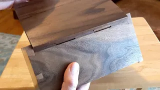 Making the Hidden Wood Dowel Hinge Box