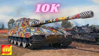 Jagdpanzer E 100 - 10K Damage 5 Kills World of Tanks Replays