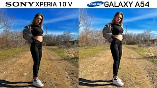 Sony Xperia 10 V vs Samsung Galaxy A54 Camera Test