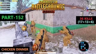 PUBG MOBILE | AMAZING "36 KILLS" WITH SQUAD IN VIKENDI MAP CHICKEN DINNER