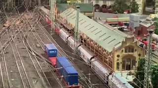 Internationaler Verkehr, international traffic: Märklin Modelleisenbahn Anlage