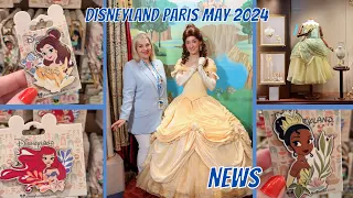 NEWS DISNEYLAND PARIS MAY 2024 | MEET&GREET PRINCESS, NEW MERCHANDISE, PINS...