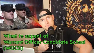 Warrant Officer Candidate School (WOCS)