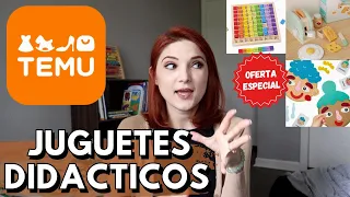 LOS MEJORES JUGUETES PARA NIÑOS CON AUTISMO! // TEMU HAUL // LOS MEJORES PRECIOS!