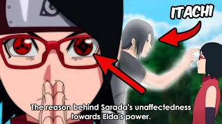 The Reason Why is Sarada Unaffected by Eida's Divine Power? EXPLAINED!