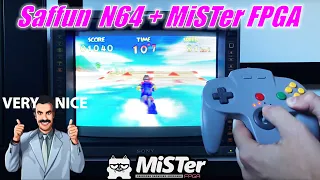 Revisiting the Saffun N64 controller on the Mister FPGA Nintendo 64 Core + SNAC