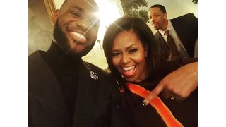 Watch Michelle Obama and the Cleveland Cavaliers Win the Mannequin Challenge